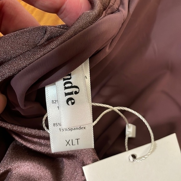 Andie Swim The Fiji One Piece Swimsuit Licorice Purple size L NWT - Picture 5 of 7